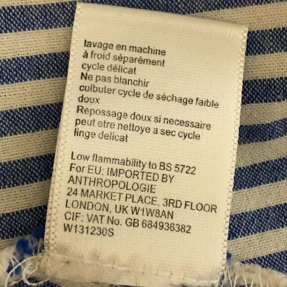 LILIS CLOSET Anthropologie Striped Blouse - Picture 7 of 10